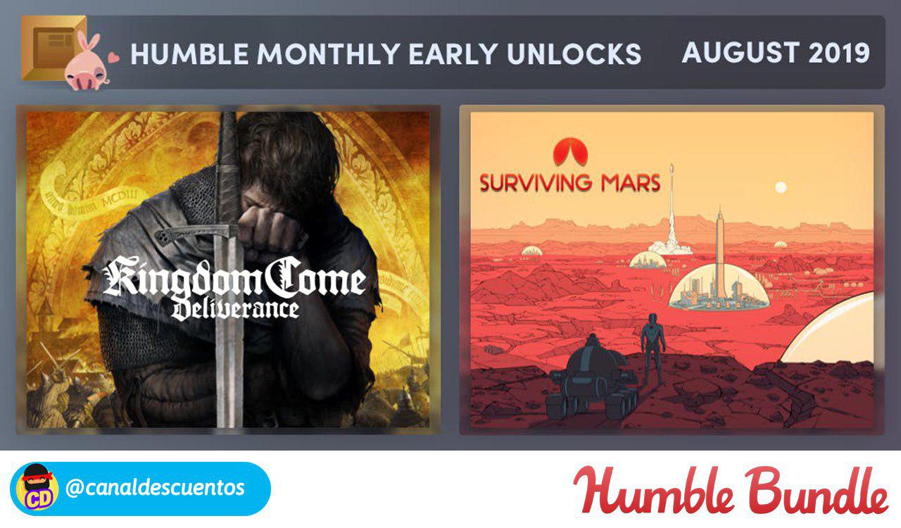 Bundle mensual Agosto desde 9,37€