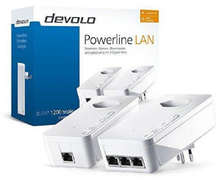 PLC Devolo DLAN 1200 Gigabit solo 59€
