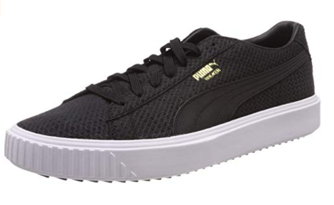 Puma breaker suede black best sale