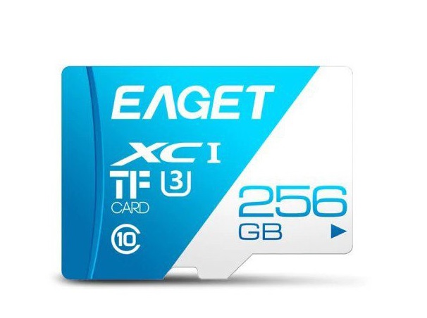 MicroSD Eaget 256GB solo 27,2€