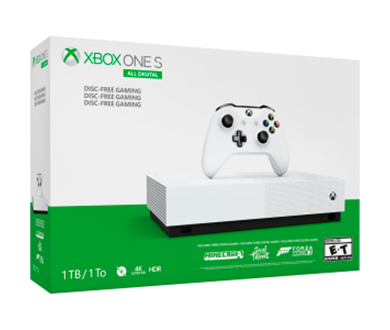Xbox One S All Digital Edition solo 160€