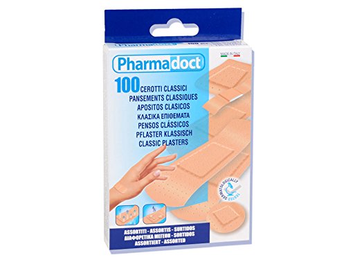 12 cajas de 100 tiritas Pharmadoct solo 10,5€
