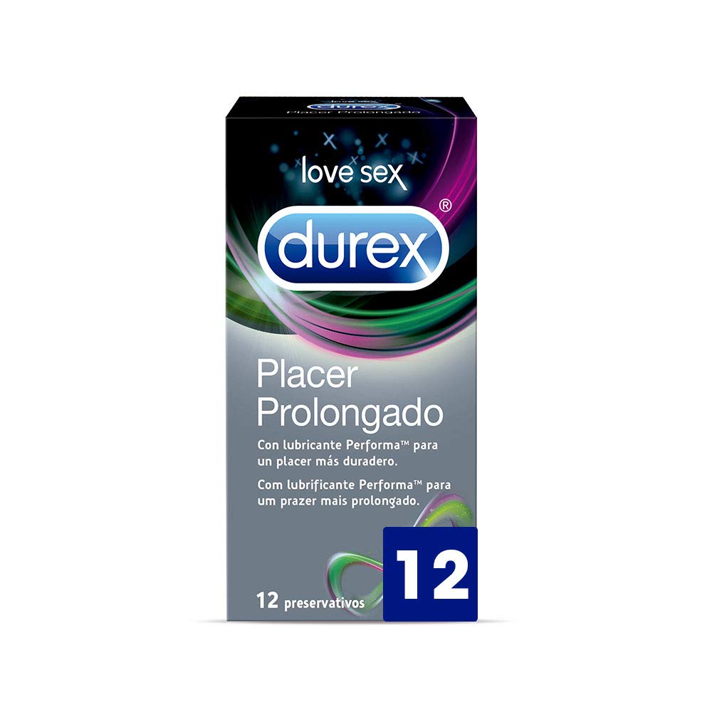 12 Preservativos Durex Placer Prolongado solo 5,7€