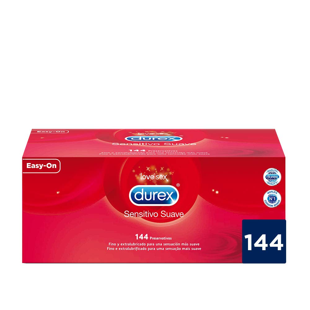 144 Preservativos Durex Sensitivo Suave Ultrafinos solo 33,8€