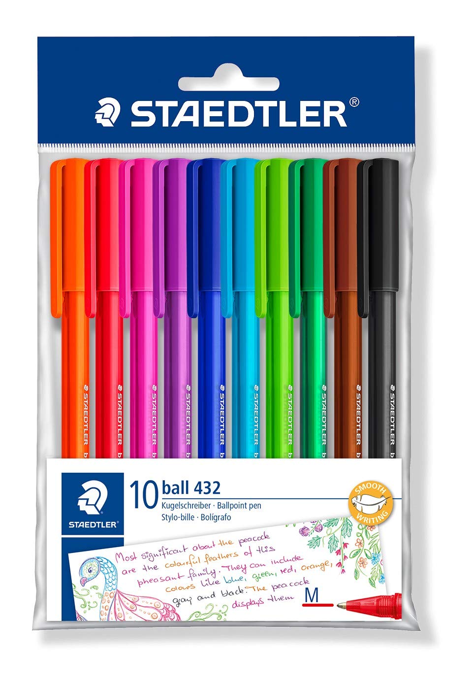 Pack 10 Bolígrafos STAEDTLER solo 3,4€