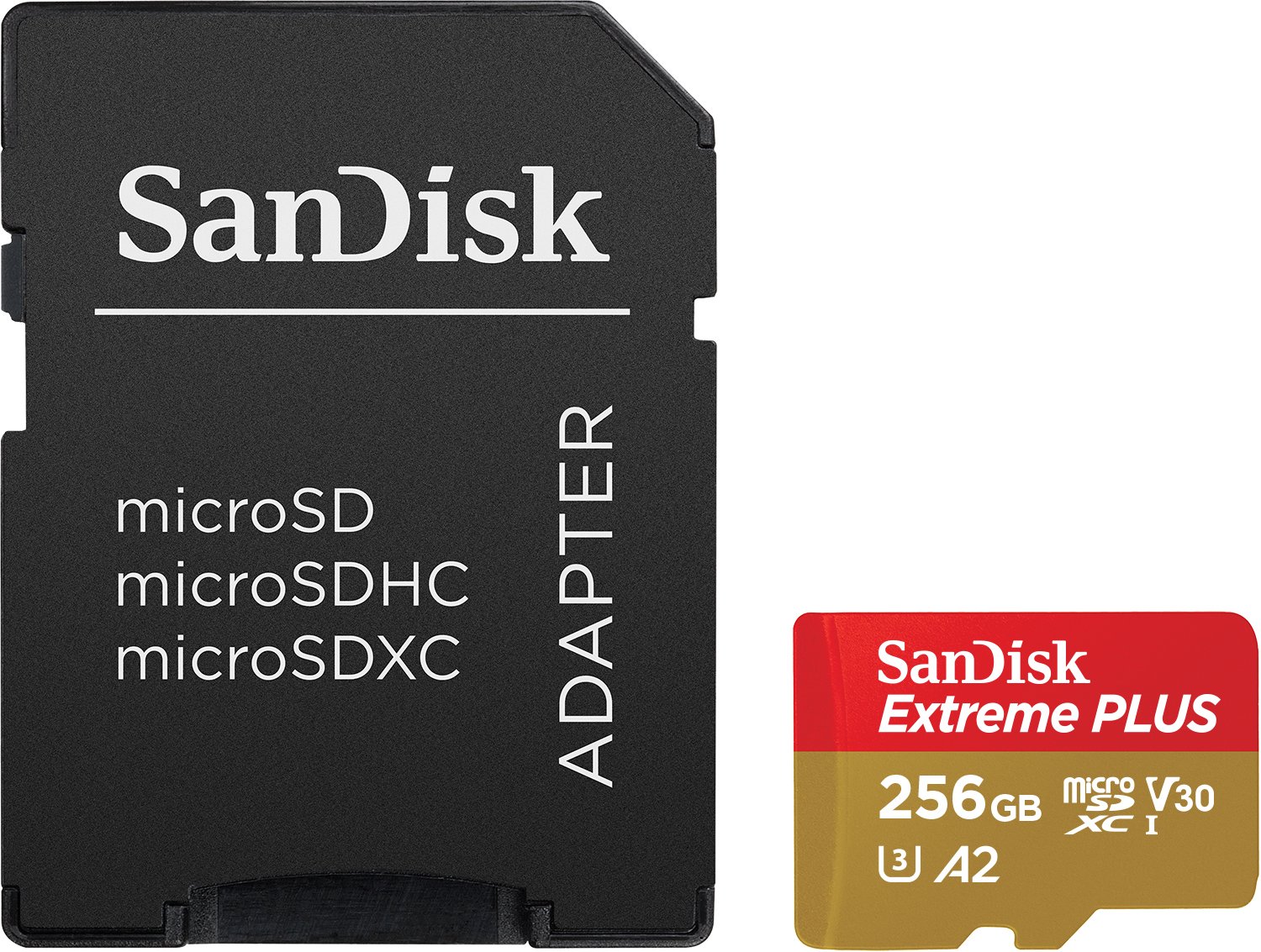 Tarjeta de memoria MicroSD 256 GB SanDisk Extreme PLUS solo 72,5€