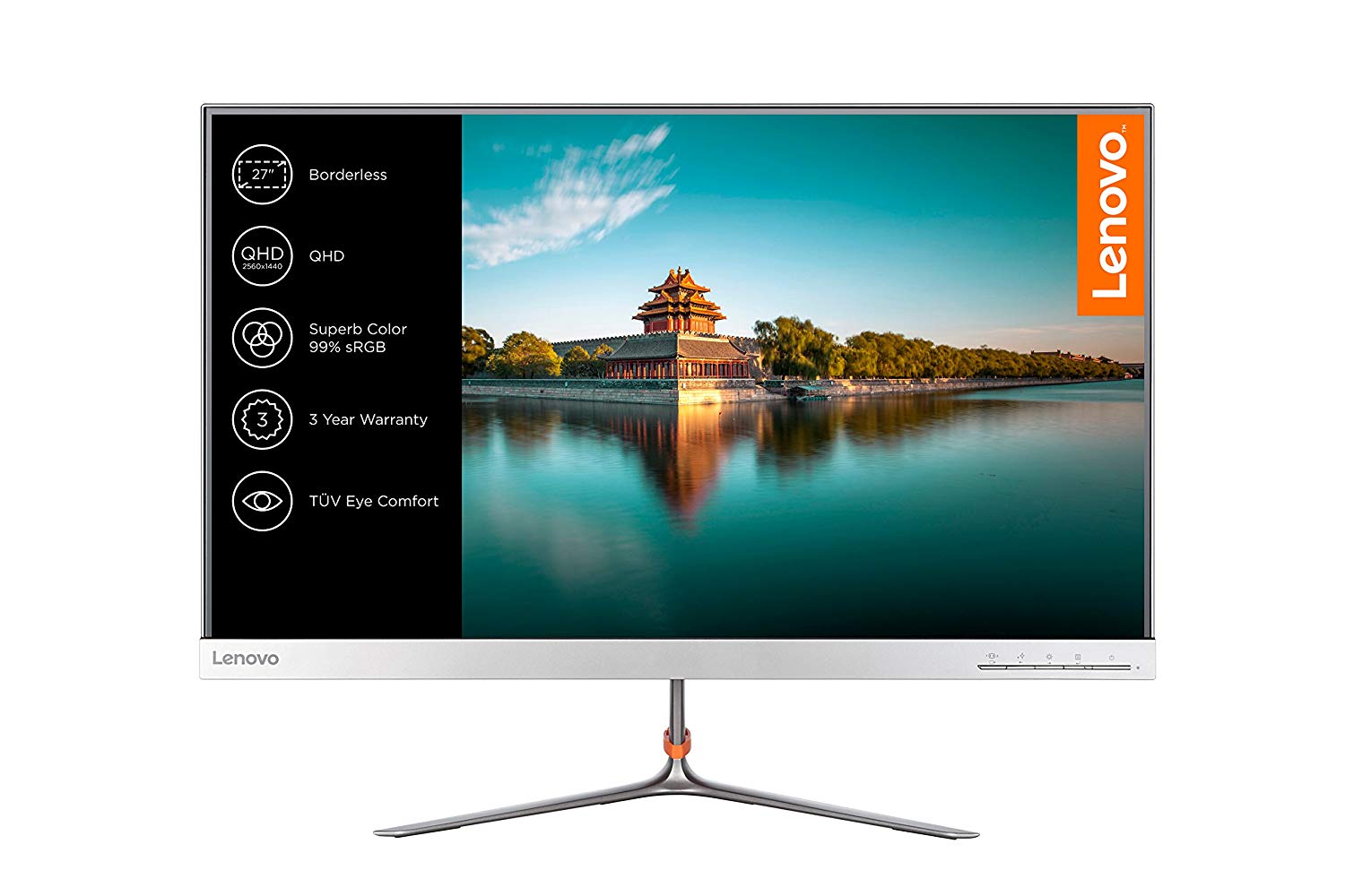 Monitor Lenovo L27q-10 27" 2K solo 219€