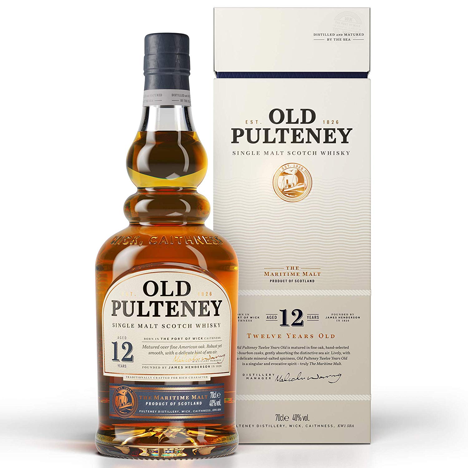 Whisky Old Pulteney de 12 Años solo 24€