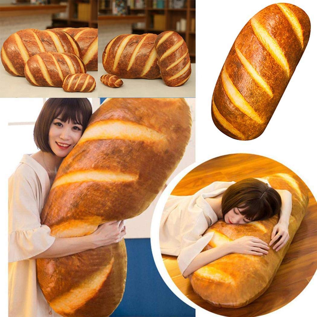 Almohada con forma de pan