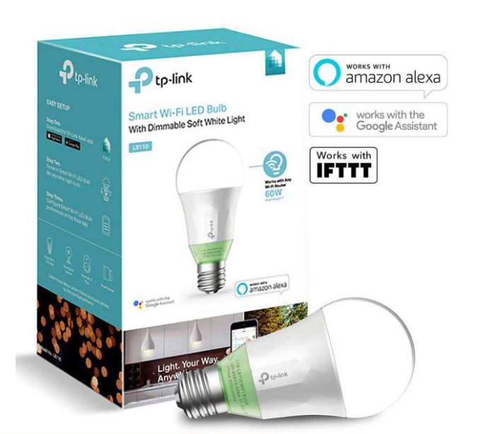 Smart Wi-Fi LED TP-Link LB110 solo 14,9€