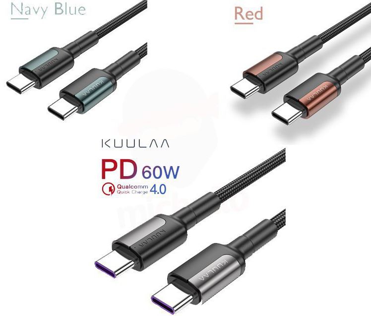 Cable USB tipo C QC4.0 60W desde 0,9€