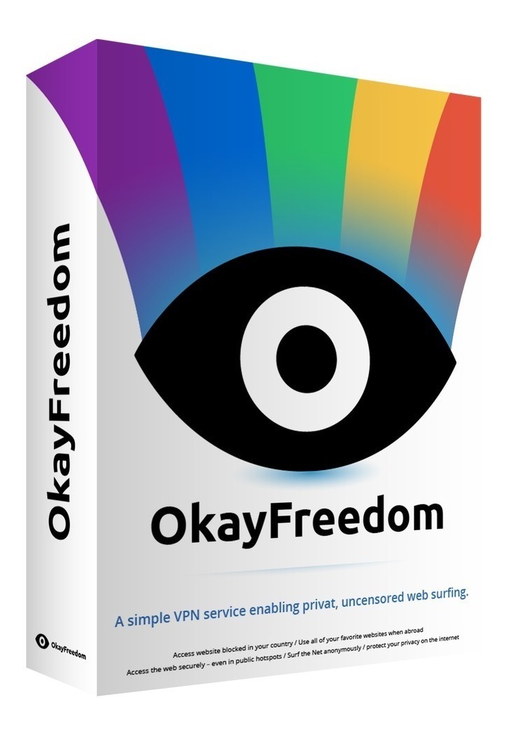 VPN OkayFreedom Premium Anual GRATIS