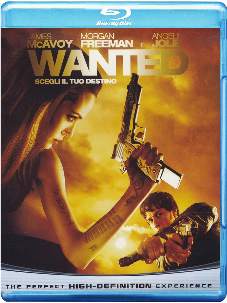 Película Wanted en Blu-Ray