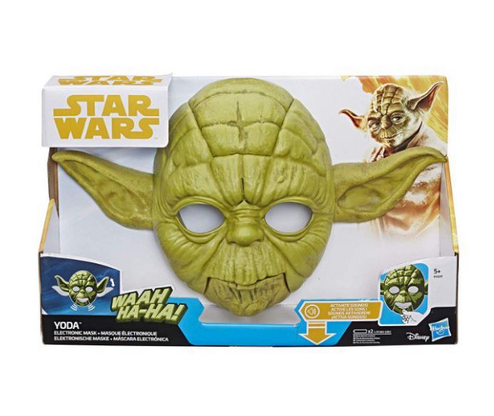 Máscara electrónica de Yoda (Star Wars) solo 12€