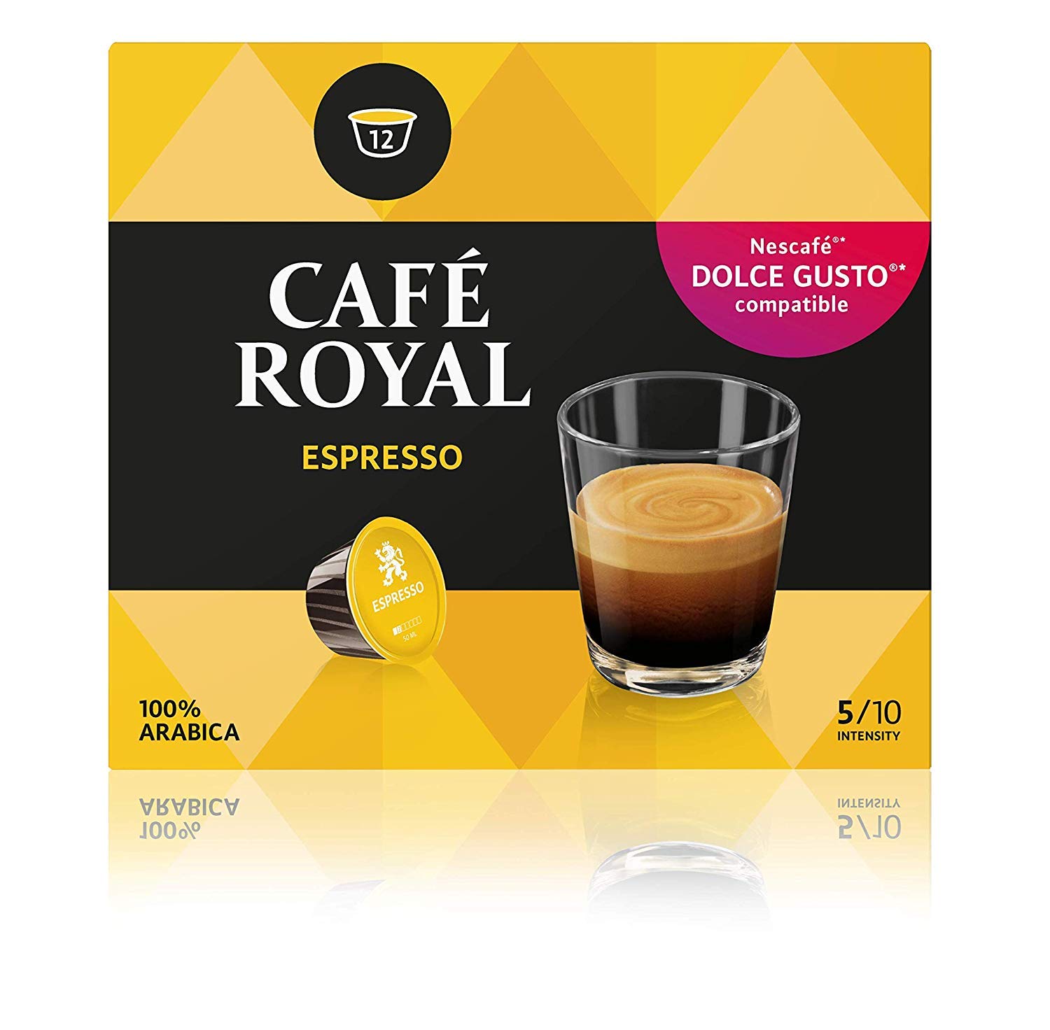 48 cápsulas de café Royal Espresso solo 10€