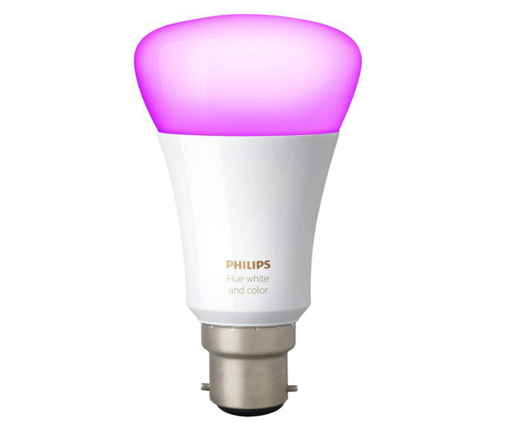Bombilla Philips Hue LED B22 10 W solo 18€