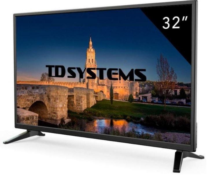 Televisión TD Systems de 32" HD solo 109€
