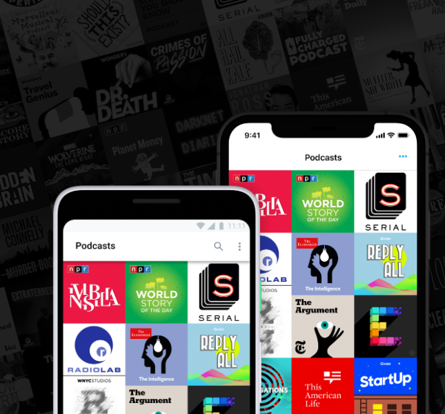 Pocket Casts para Android e iOs