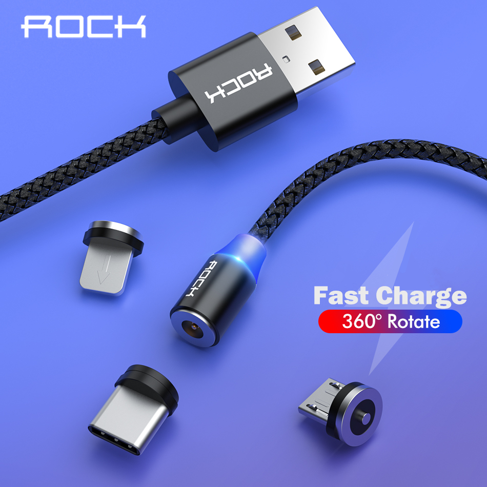 Cable USB magnético de carga rápida solo 0,8€