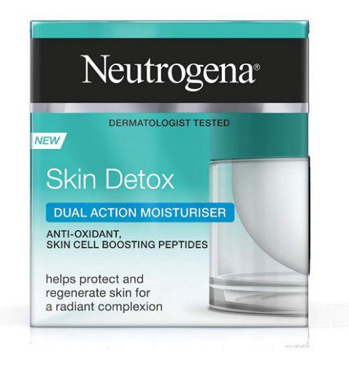 Crema Hidratante Doble Acción Skin Detox Neutrógena 50ml solo 5€