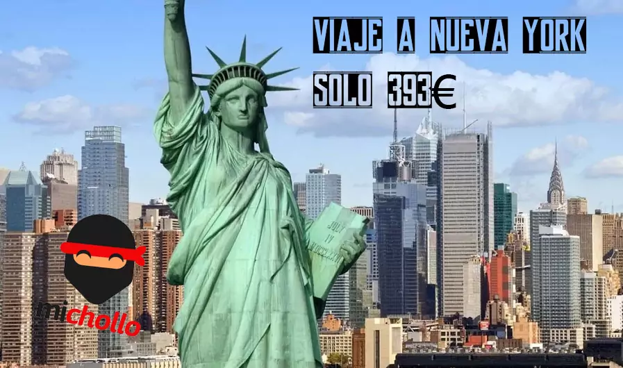 Viaje a Nueva York solo 393€ Viaje a Nueva York solo 393€