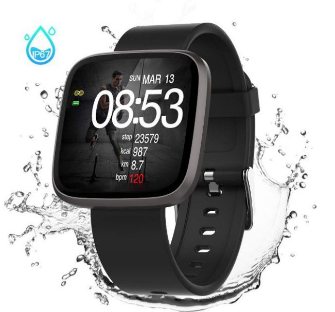 Smartwatch unisex IP67 solo 34,4€