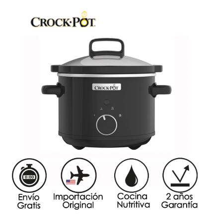 Olla Crock-Pot de cocción lenta digital solo 36,3€