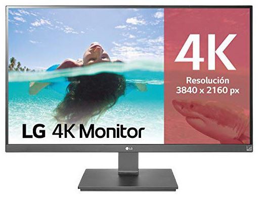 Monitor LG 27" 4K UHD IPS solo 349€