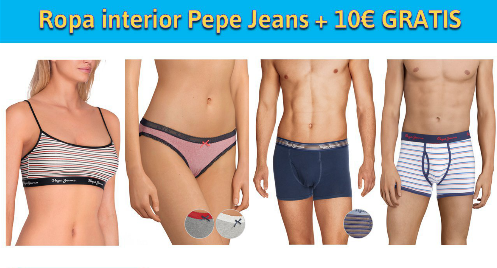 Hasta el 60% de descuento + 10€ extra en Pepe Jeans Showroomprive