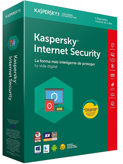 Licencia antivirus Kaspersky 1 año solo 12,9€