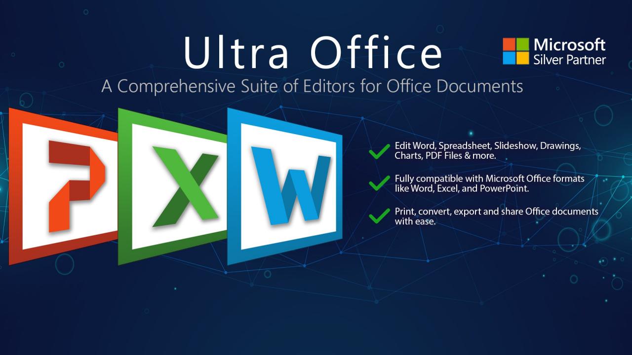 Word, Spreadsheet, Slide & PDF Ultra Office GRATIS