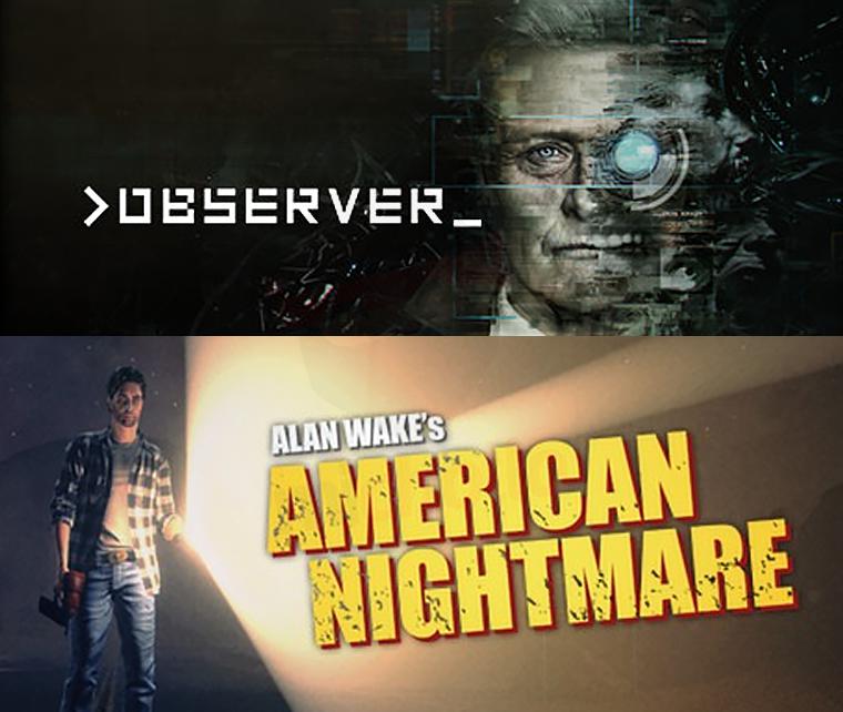 Observer y Alan Wake's American Nightmare para Epic Games GRATIS