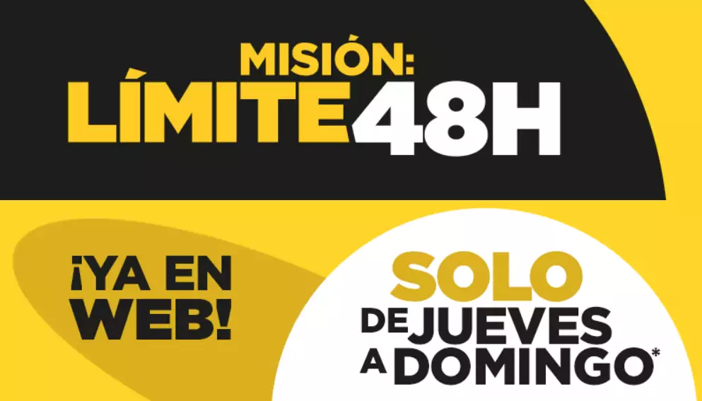 Límite 48 horas en El Corte Inglés Límite 48 horas en El Corte Inglés